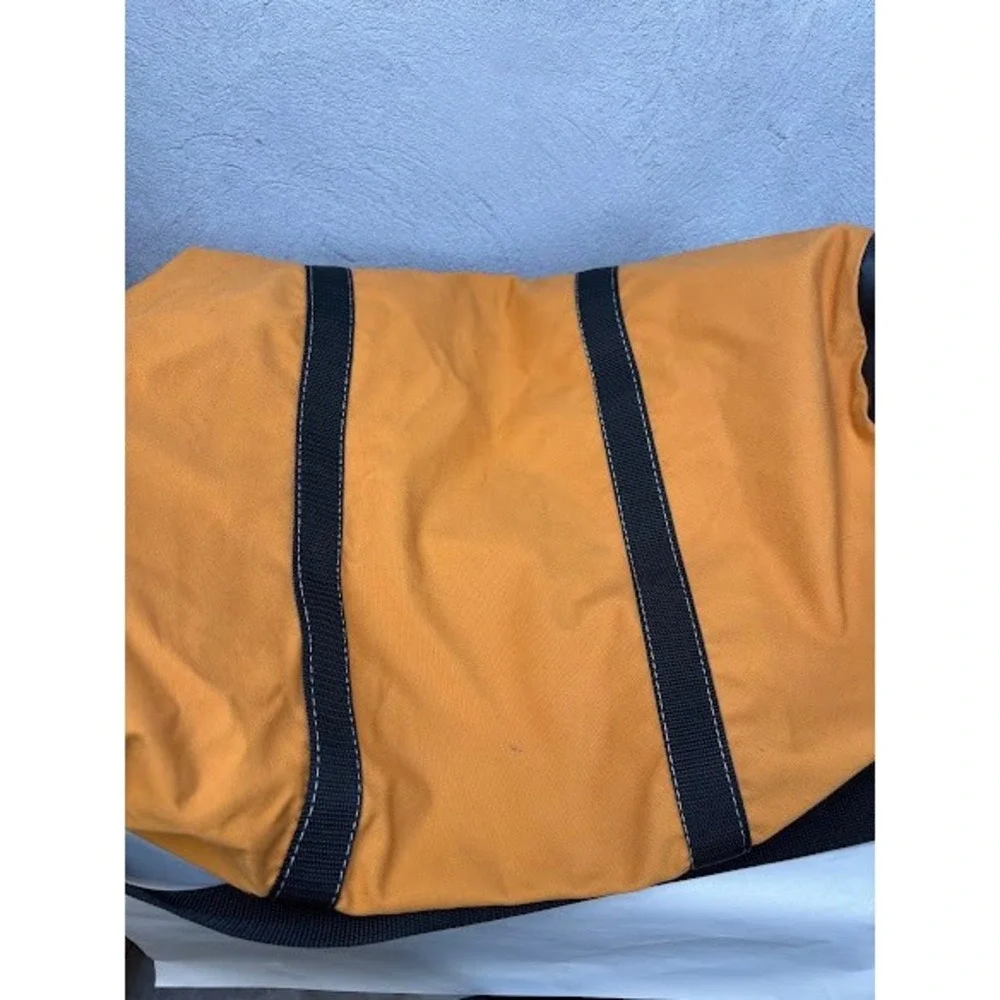 Ellis Canvas Tents 10 Gallon Orange Duffel Bag Durango Colorado Made in USA